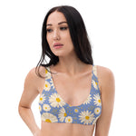 Daisy Recycled padded bikini top