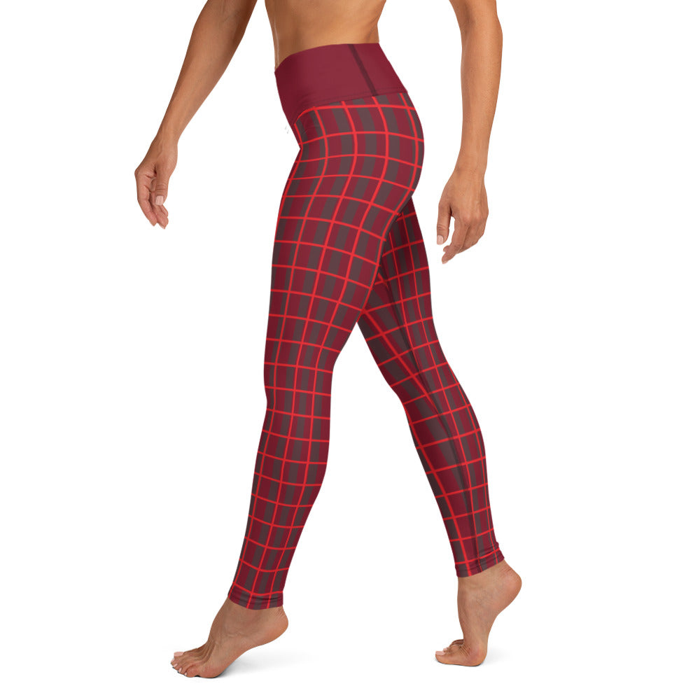 Plaid Yoga Leggings
