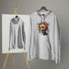 Fire Leaves Fleece Hoodie