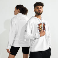 Fire Leaves Fleece Hoodie