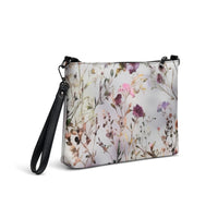 Gray Floral Crossbody bag