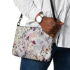 Gray Floral Crossbody bag