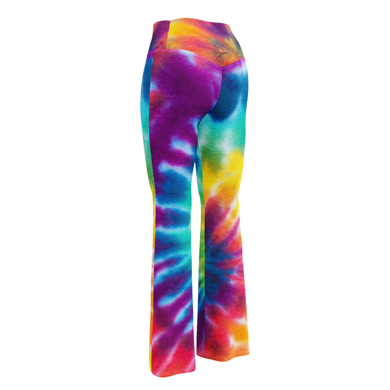 Tie Dye Flare leggings