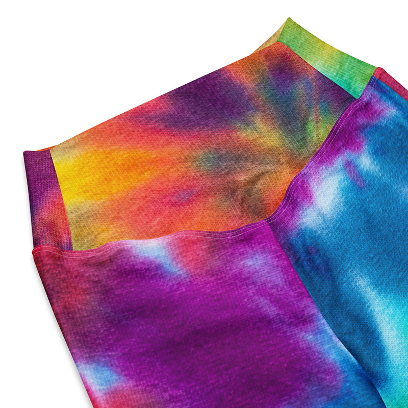 Tie Dye Flare leggings