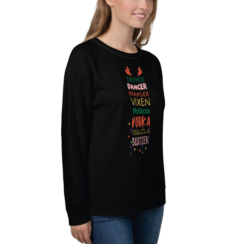 Cocktail Christmas Sweatshirt