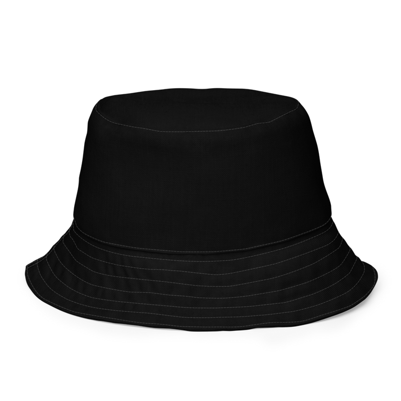 GBRLIFE Merch-Black Bucket Hat- Reversable with or without GBRLIFE Logo