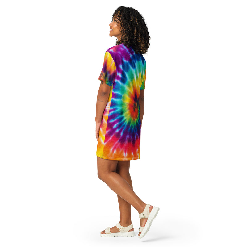 Tie-Dye T-shirt dress