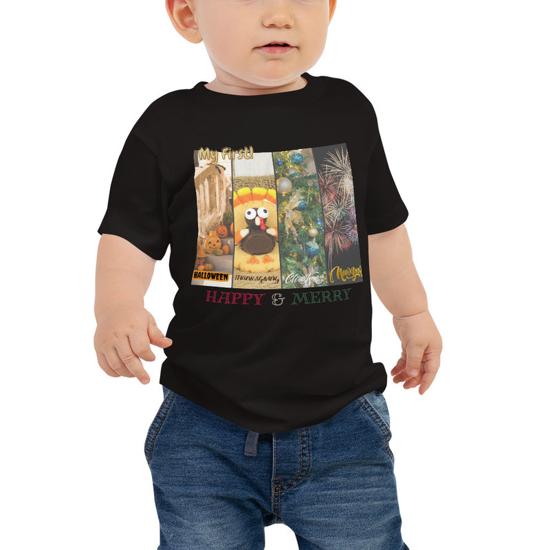 My First- All Holidays Baby Jersey Short Sleeve Tee