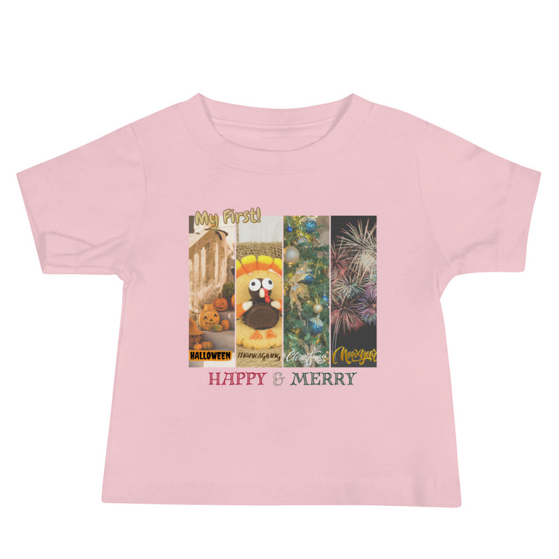 My First- All Holidays Baby Jersey Short Sleeve Tee