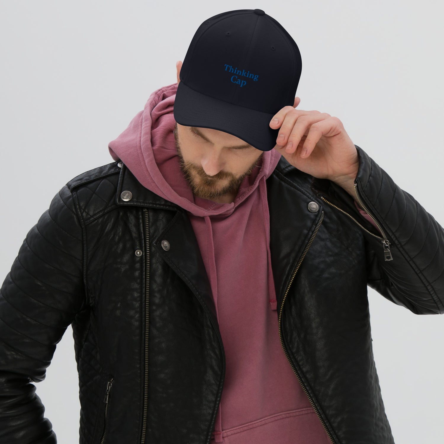 Thinking Cat Structured Twill Cap
