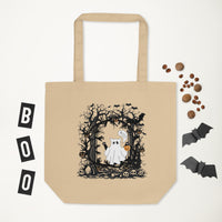 Ghost Cat Tote Bag