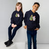 A Very Unicorn Christmas Kids fleece hoodie