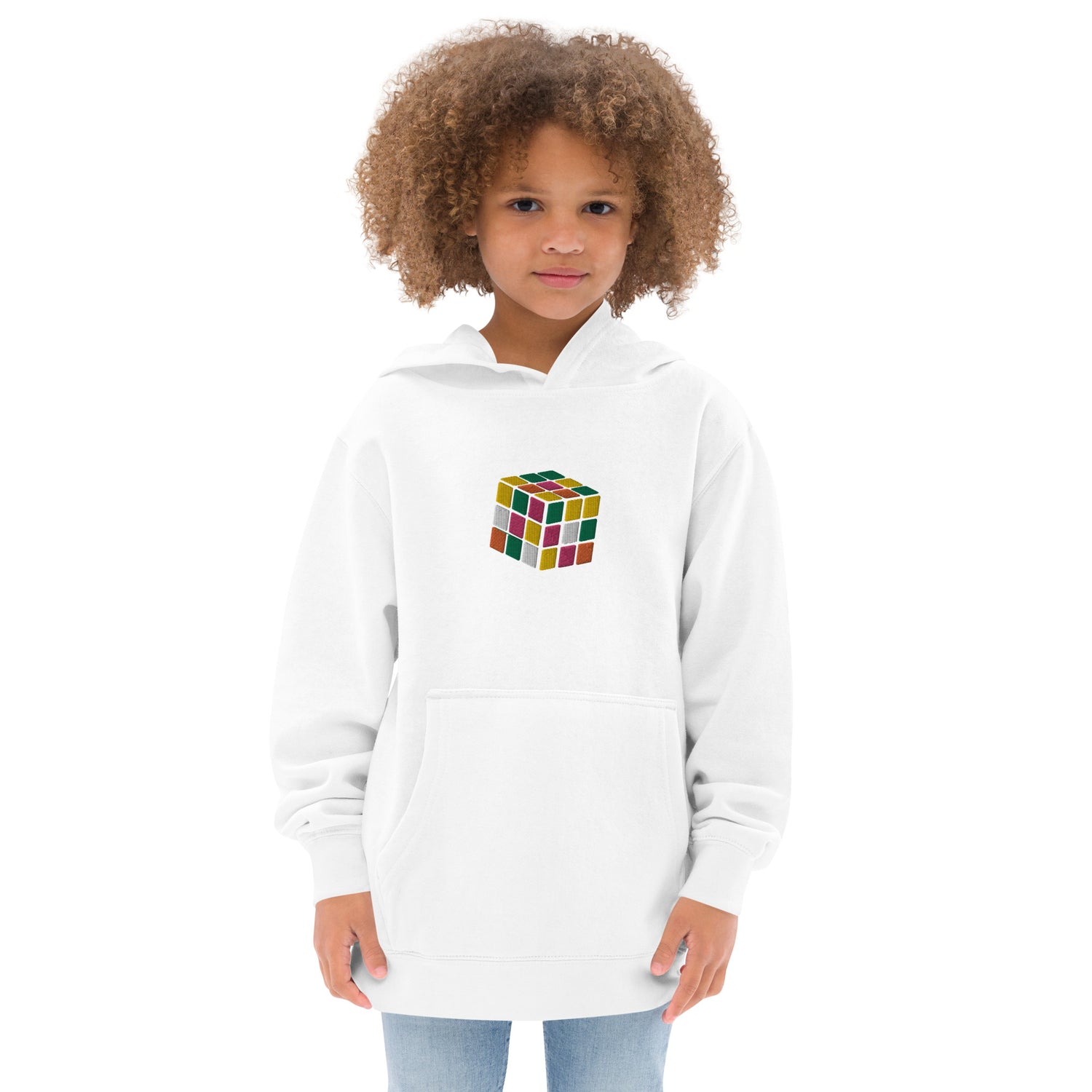 Rubik's Cube Kids fleece hoodie