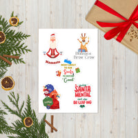 Christmas Fun Sticker sheet