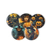 Halloween Set of Pin Buttons