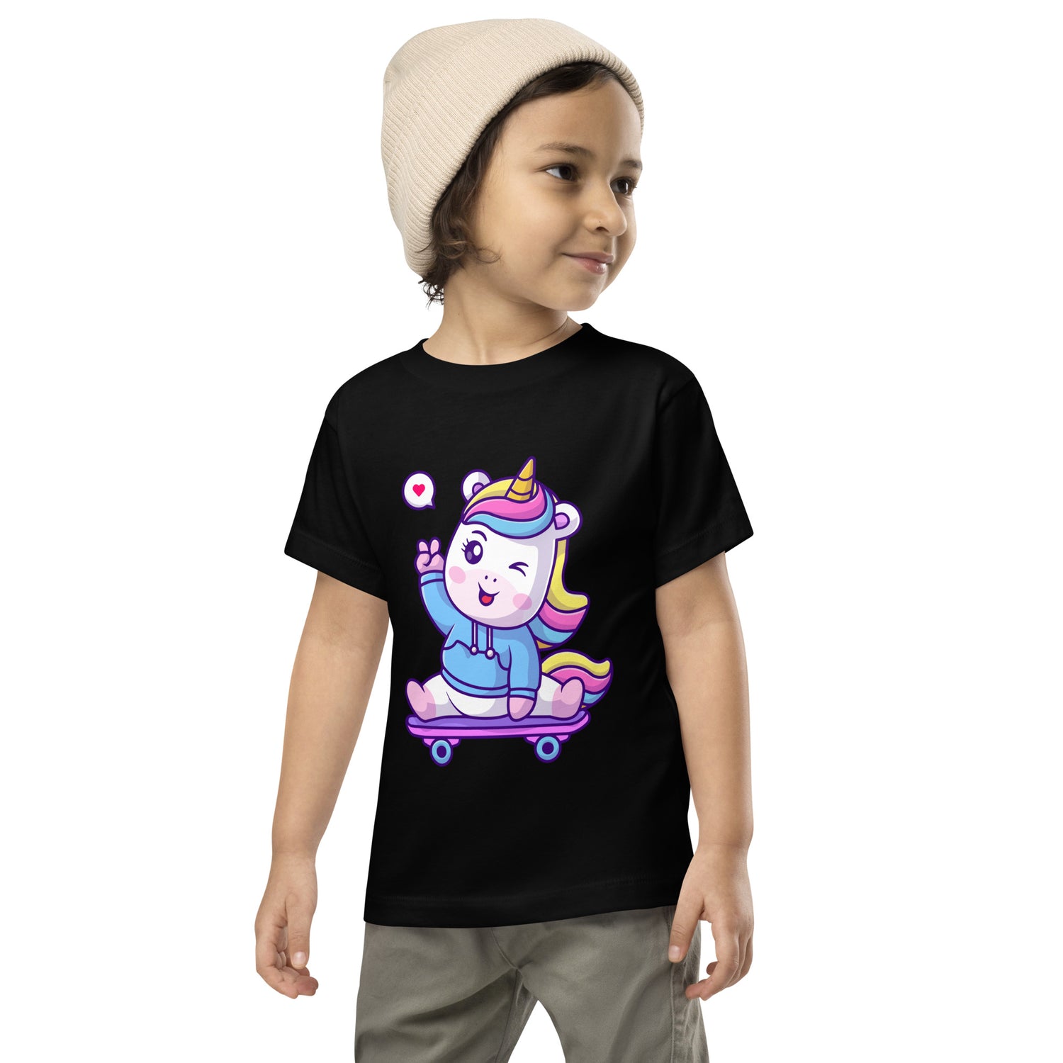 Unicorn Toddler Short Sleeve Tee