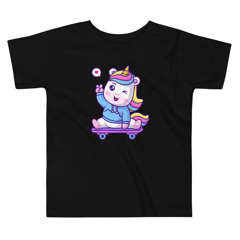 Unicorn Toddler Short Sleeve Tee