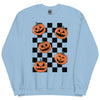 Checkered Pumpkin Sweatshirt