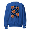 Checkered Pumpkin Sweatshirt