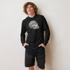 Skull Hooded long-sleeve tee