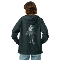 Anatomy lightweight zip up windbreaker- Unisex