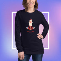 Namaste Santa Unisex Long Sleeve Tee