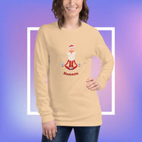 Namaste Santa Unisex Long Sleeve Tee