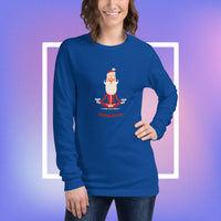 Namaste Santa Unisex Long Sleeve Tee