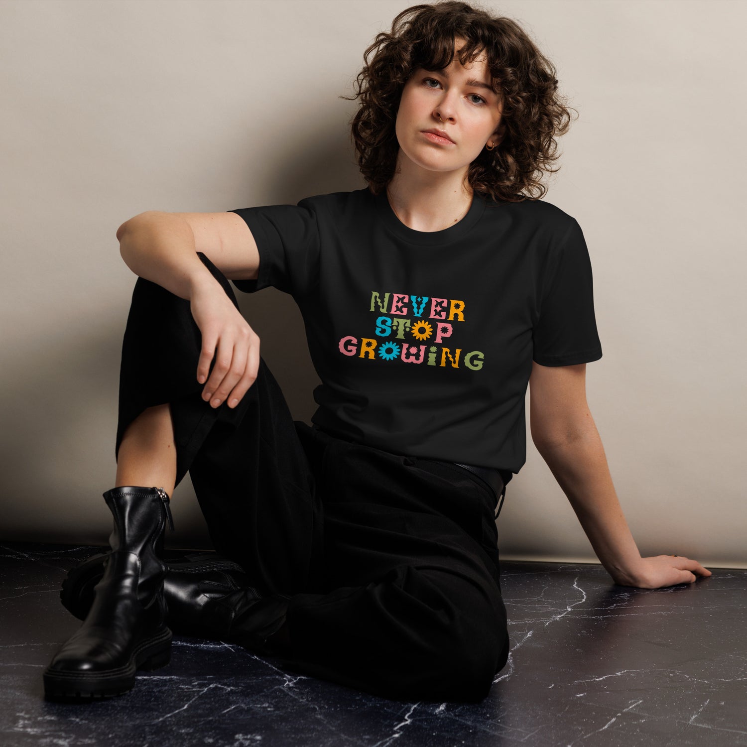 Never Stop Growing T-shirt