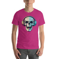 Skeletons and Headphones t-shirt