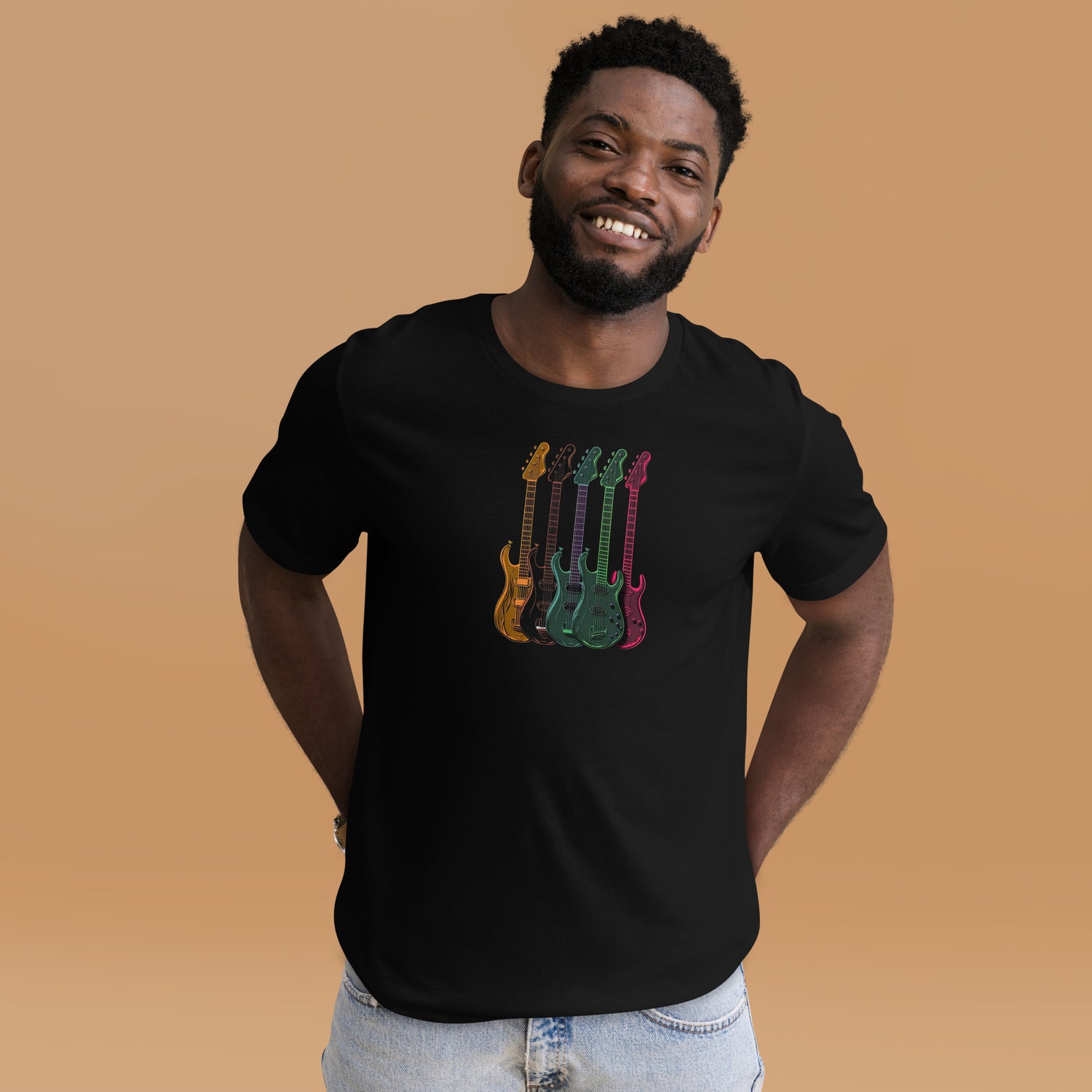Guitars Short Sleeve T-Shirt