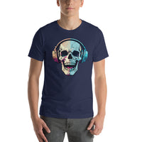 Skeletons and Headphones t-shirt