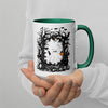 Ghost Cat Mug with Color Inside