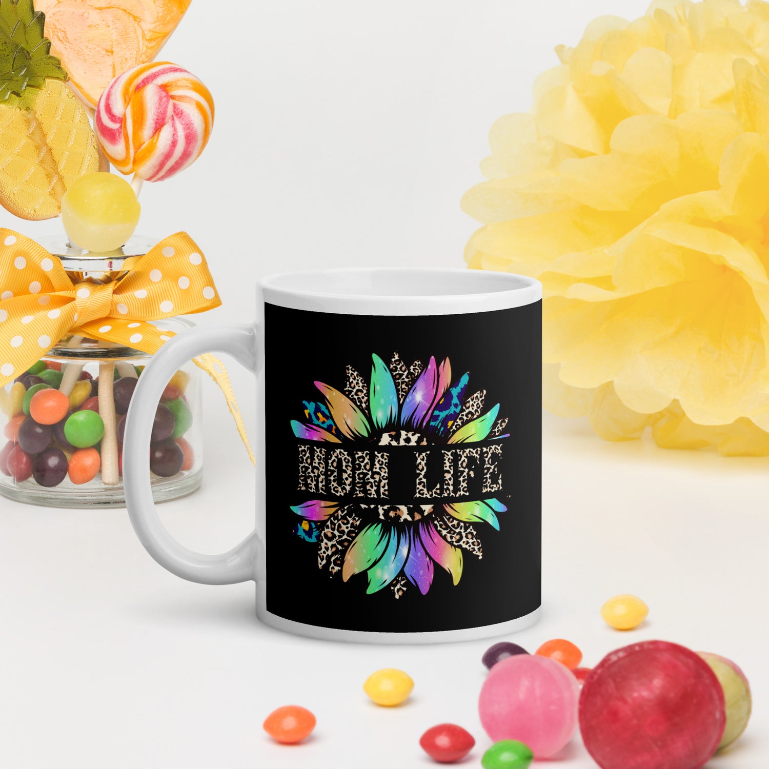 Mom Life Glossy Mug