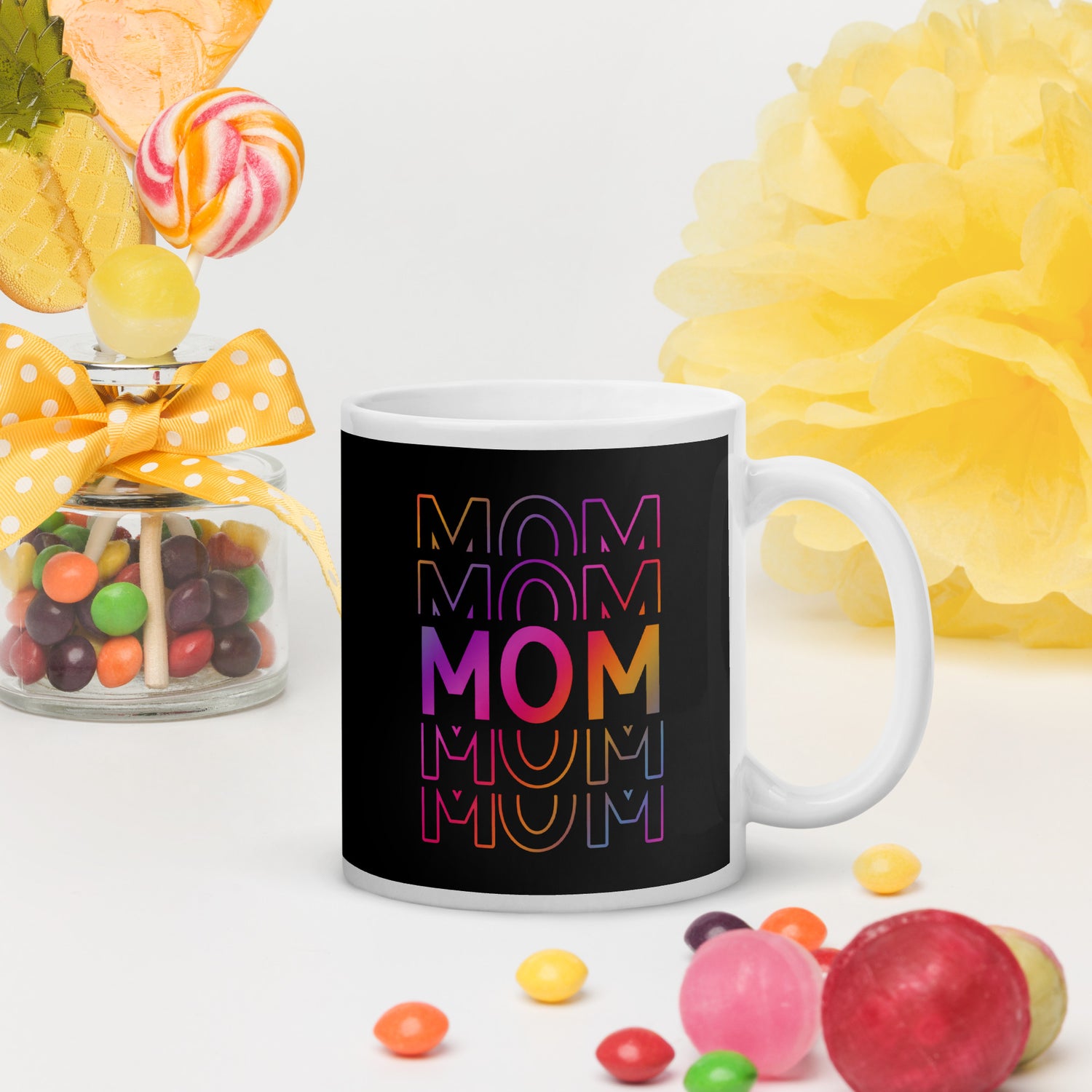 Mom Life Glossy Mug