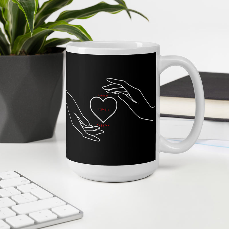 Power In Love glossy mug