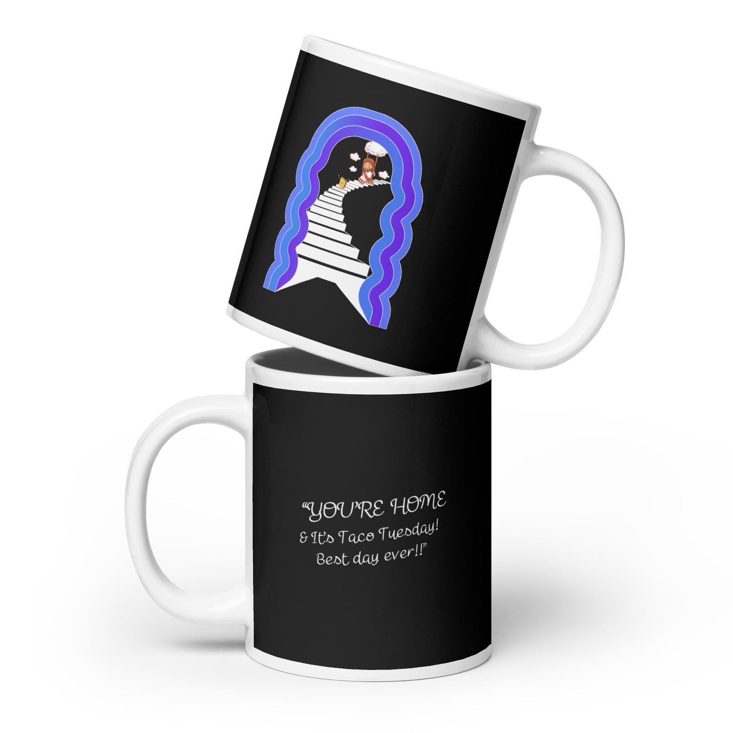 You're Home! White glossy mug