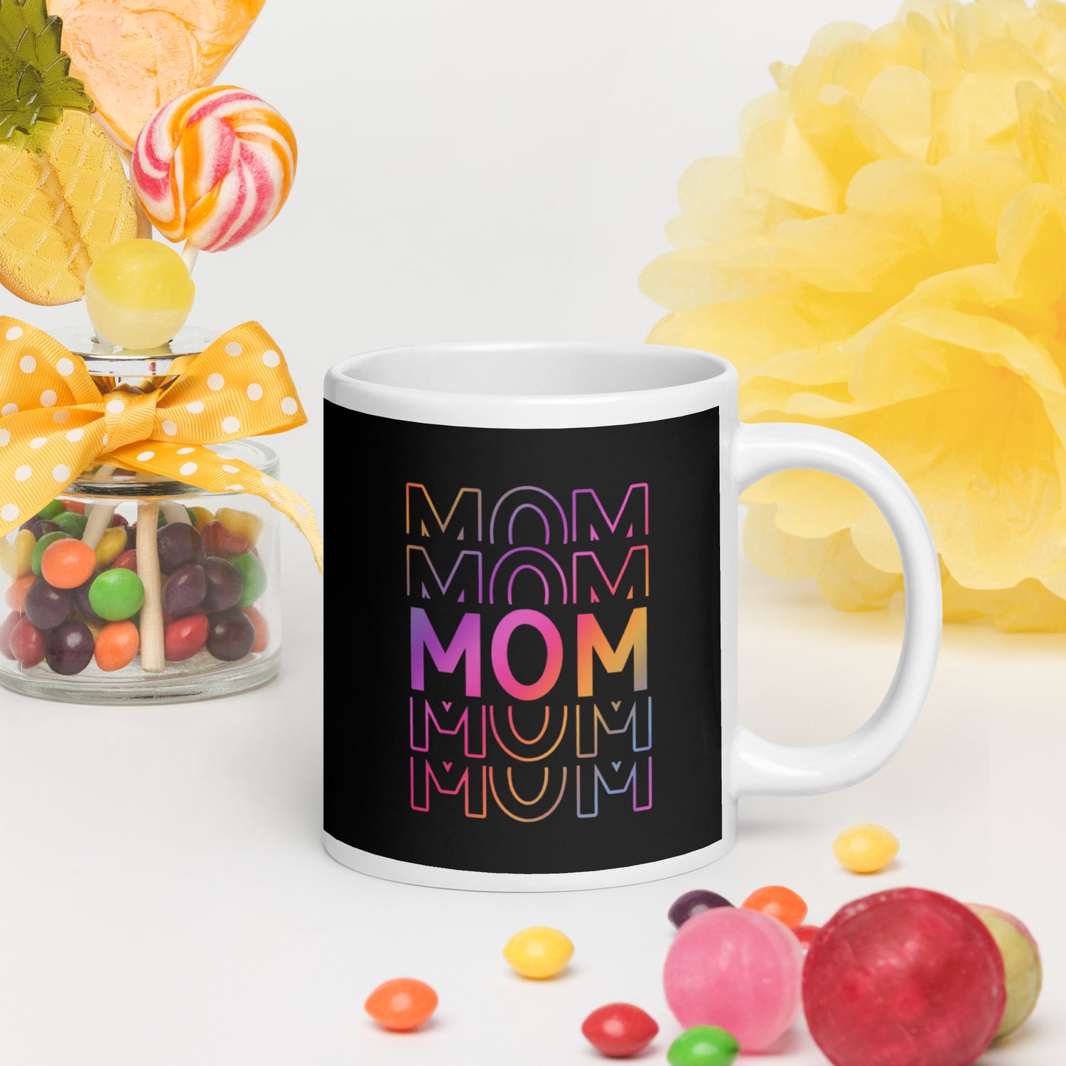 Mom Life Glossy Mug