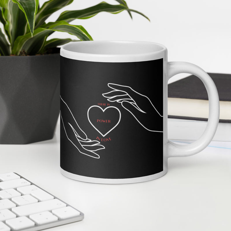 Power In Love glossy mug