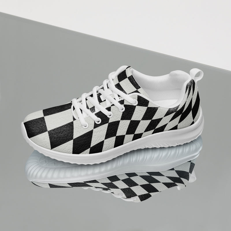Checkered Women’s athletic shoes