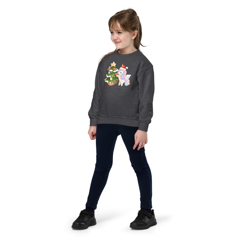 A Very Unicorn Christmas crewneck sweatshirt