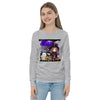 Here Comes Halloween Youth Long Sleeve Tee