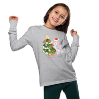 A Very Unicorn Christmas Long sleeve tee