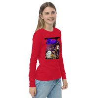 Here Comes Halloween Youth Long Sleeve Tee