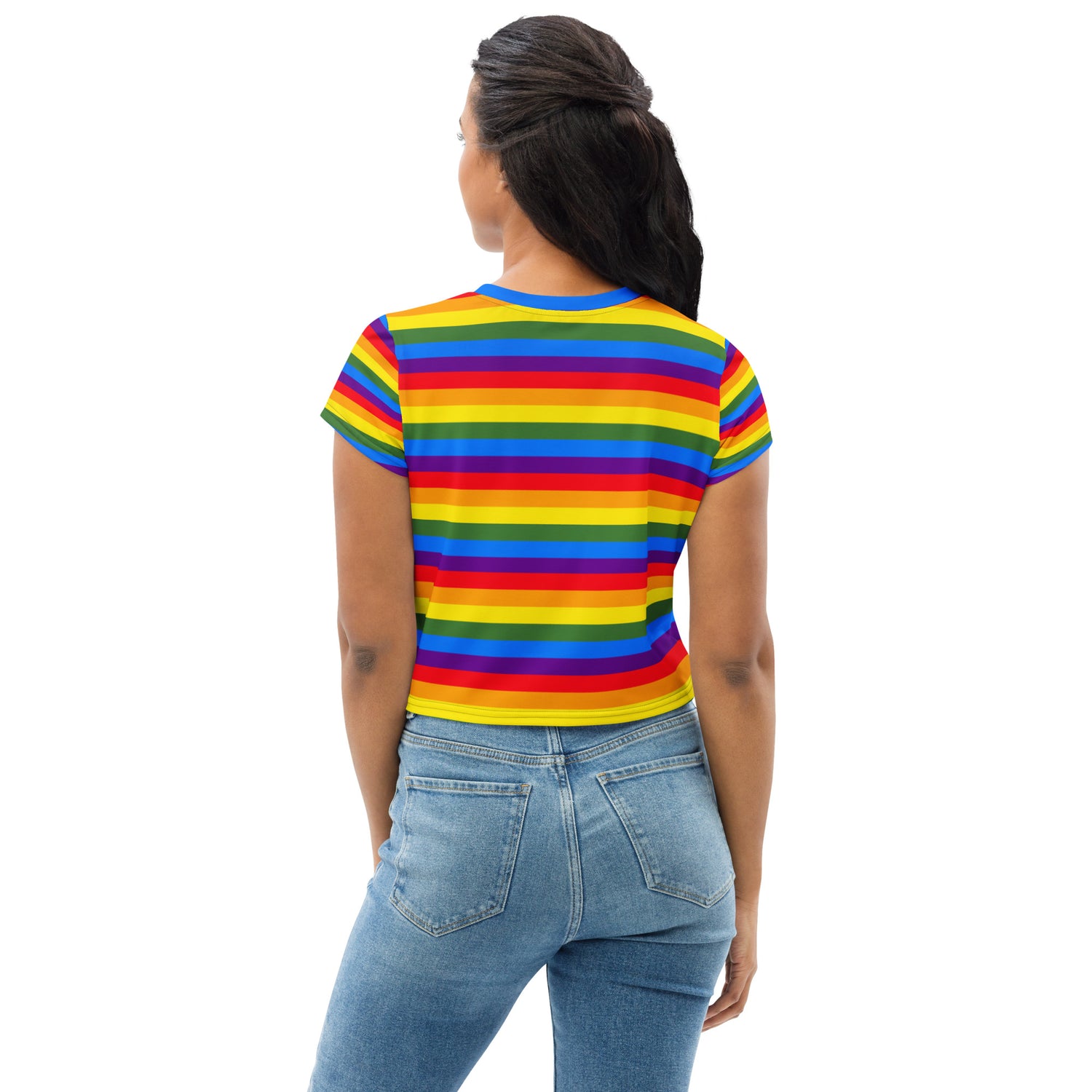 Rainbow Crop Tee