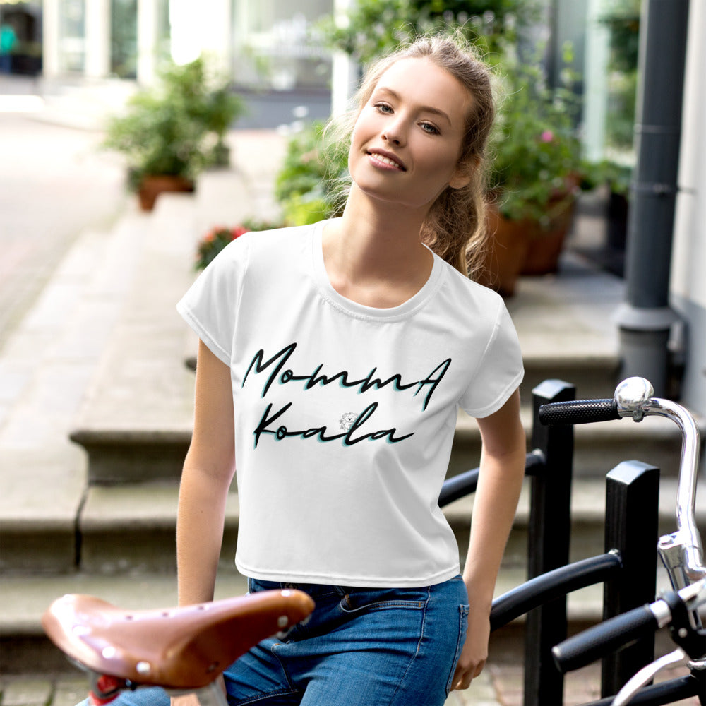 Cursive Crop Tee