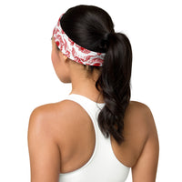 Red & White Headband