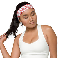 Red & White Headband