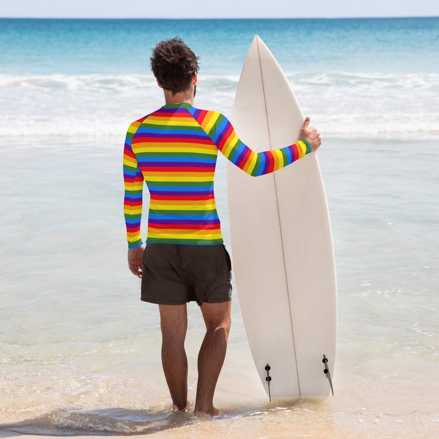 Rainbow Men's Rash Guard