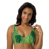 Tropical Recycled padded Bikini Top